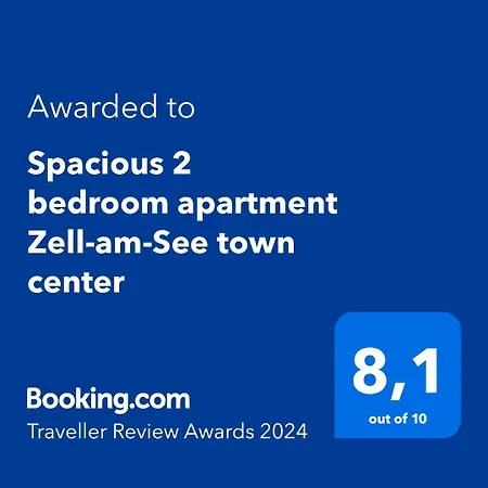 Spacious 2 Bedroom Zell-am-see Town Center 滨湖采尔
